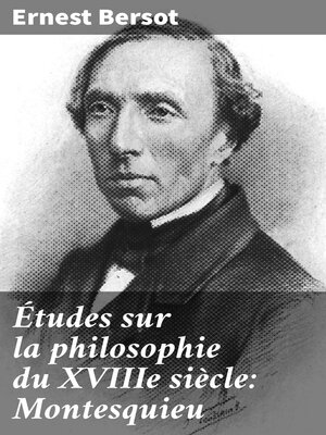 cover image of Études sur la philosophie du XVIIIe siècle